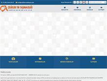 Tablet Screenshot of celiklernakliyat.com